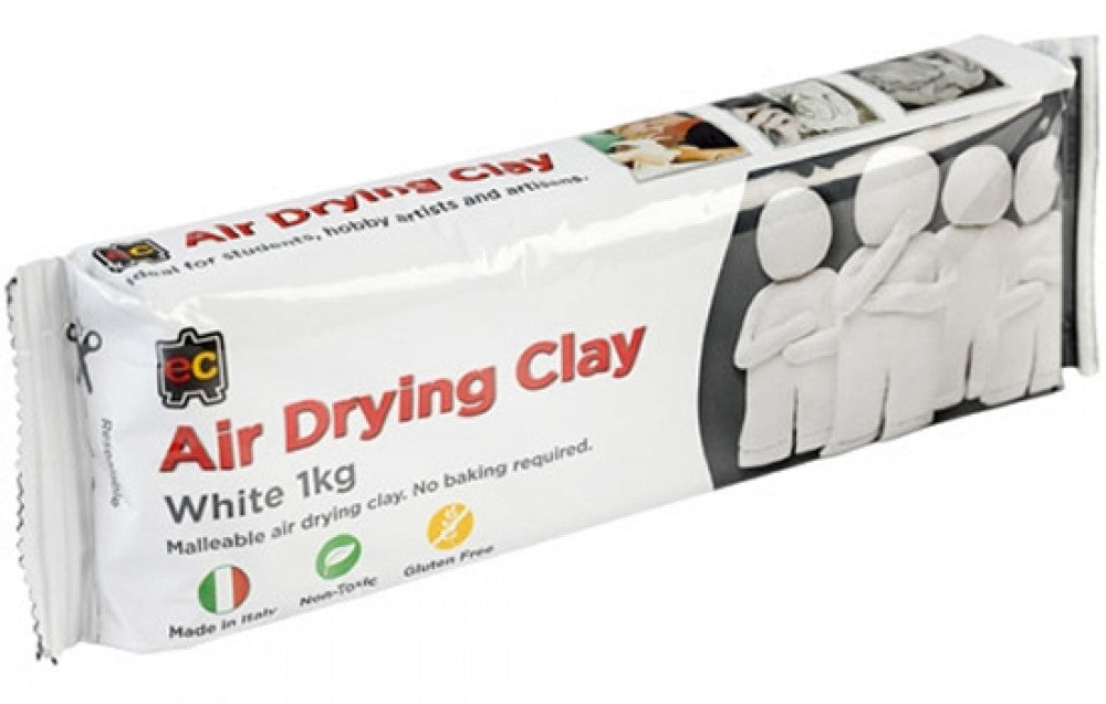Edvantage - Air Dry Clay 1kg - White