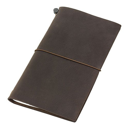 Traveler's Company : Traveler's Notebook : Leather Cover : Brown NEW from Japan