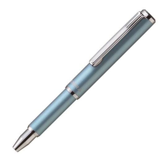 Zebra SL-F1 Mini Ballpoint Pen BA55-LB 0.7mm Light Blue Body Black Ink Brass NEW