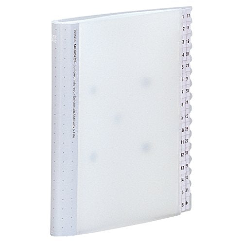 Lihit lab file 31 dividers for schedule & sorting A4S milk White A4402-1 NEW