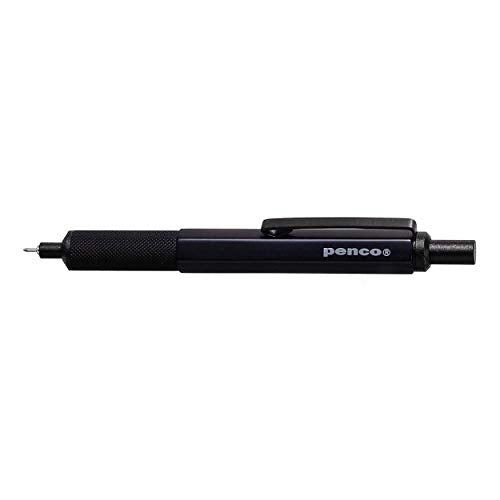 HIGHTIDE penco Drafting Ballpoint Pen Black [FT181] Aluminum Made in Japan NEW