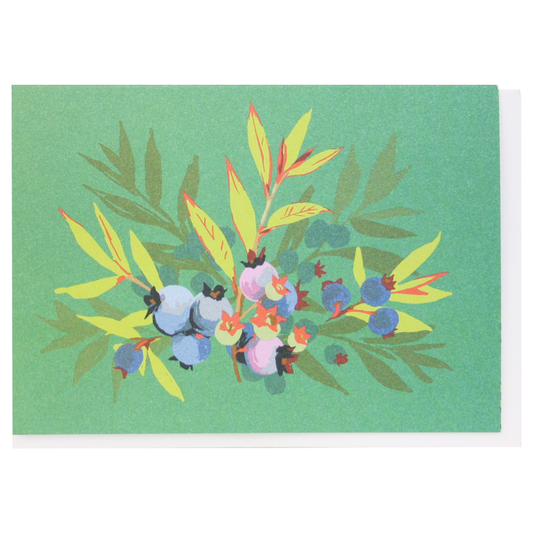 {Smudge Ink} Boxed Notecards :: Blueberries :: Set of 10