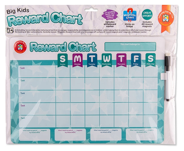Edvantage - Magnetic Rewards Chart - Big Kids