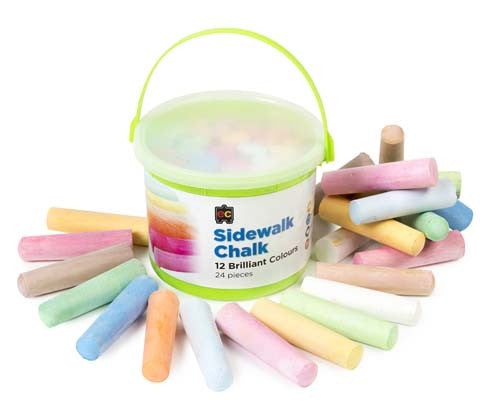 Edvantage - Sidewalk Chalk Bucket
