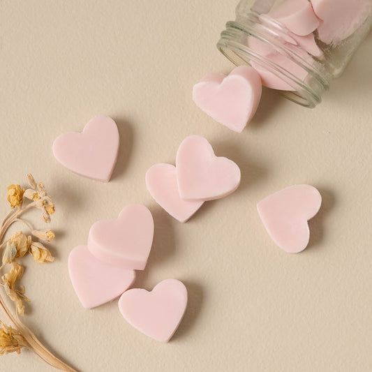 Heart and Florals Soap Jar