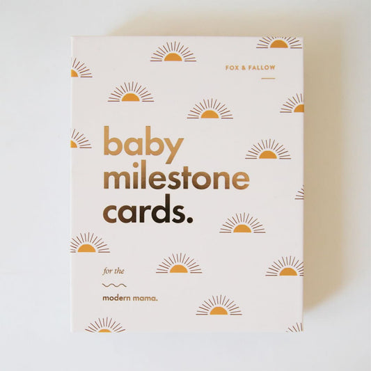 Baby Milestone Card Set | Suns