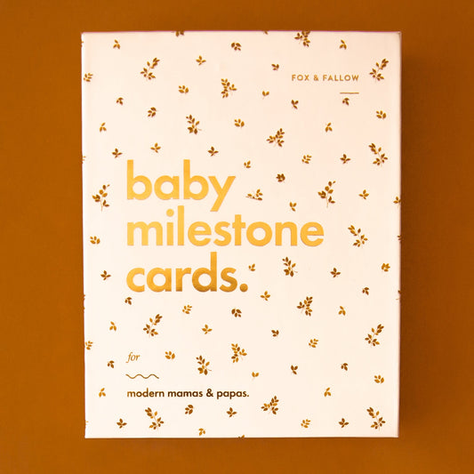 Baby Milestone Cards | Broderie