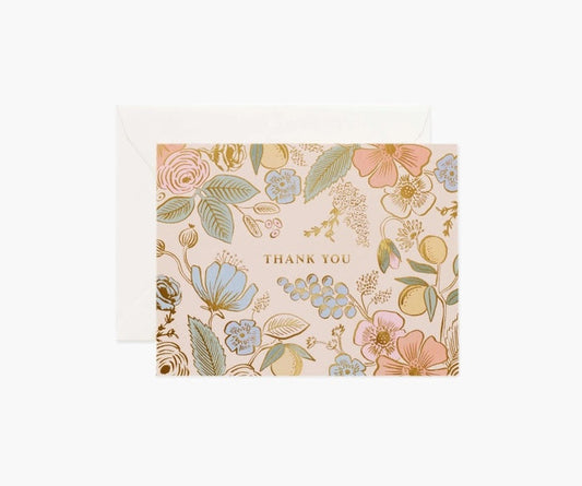 {Rifle Paper Co.} Boxed Notecards :: Colette Thank You  :: Set of 8