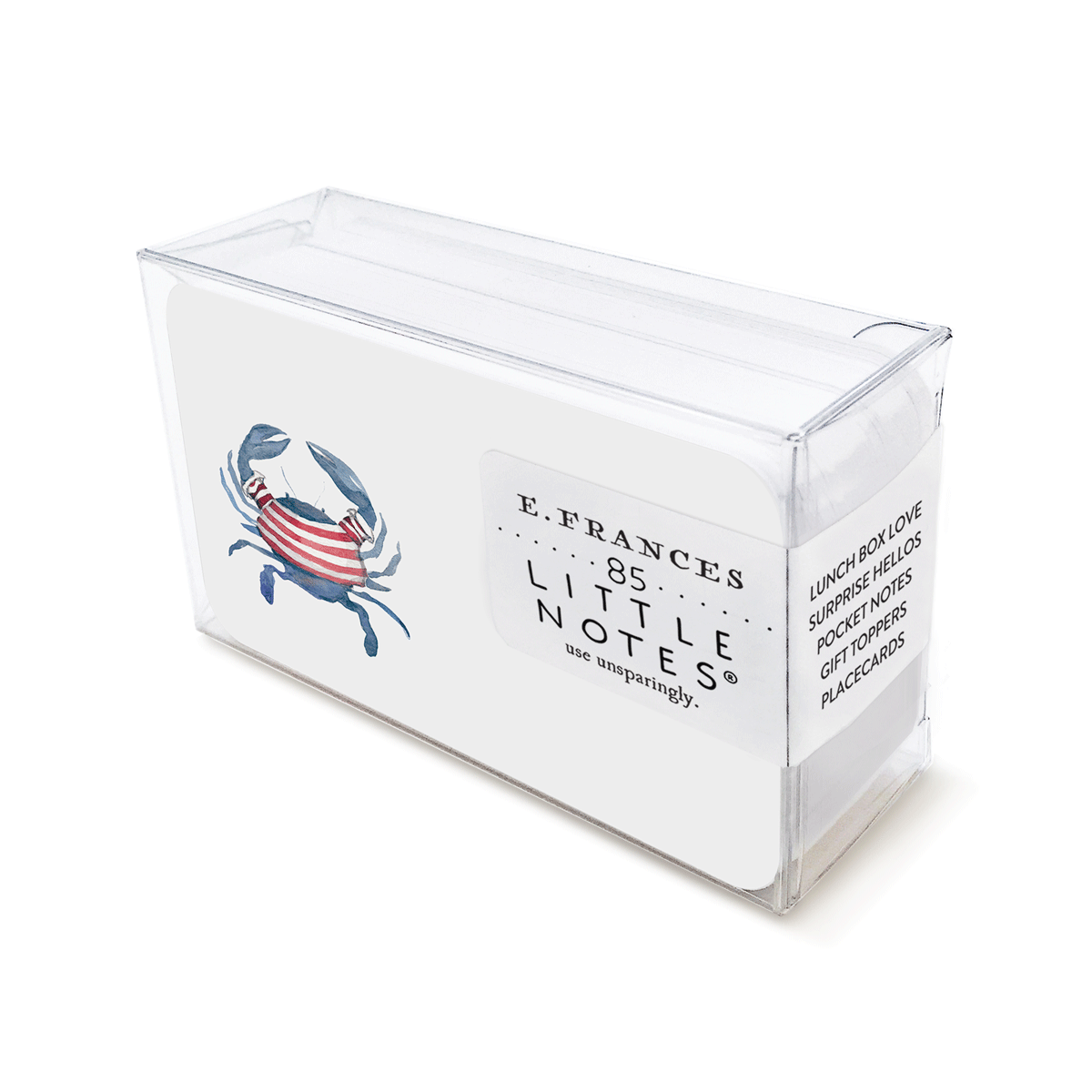 {E. Frances Paper} 85 Little Notes :: Crabby