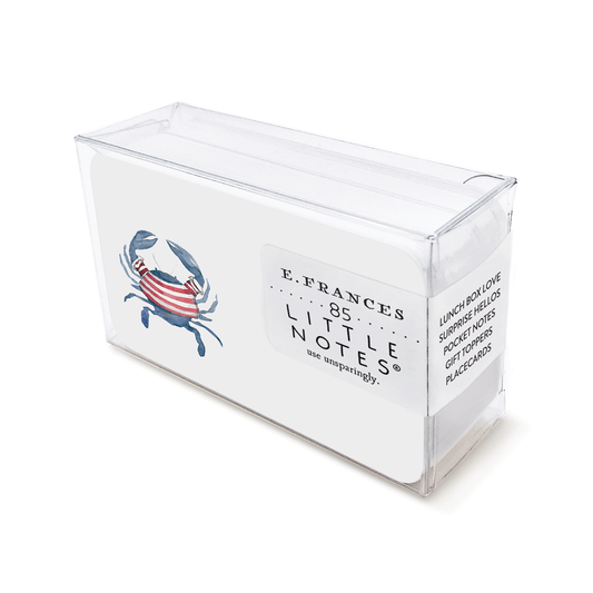 {E. Frances Paper} 85 Little Notes :: Crabby