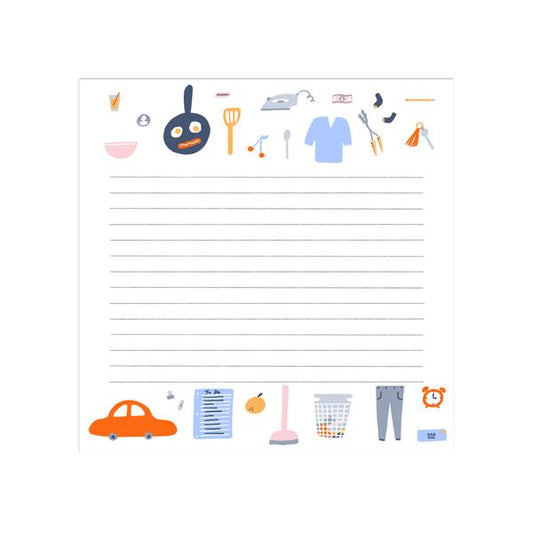 {Paula & Waffle} Chunky Desk Pad :: Busy Day