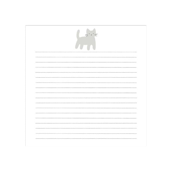 {Paula & Waffle} Chunky Desk Pad :: Cat