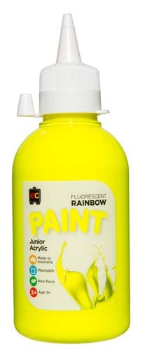 Edvantage -  Fluorescent Paints 250ml Yellow