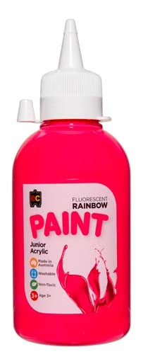 Edvantage -  Fluorescent Paints 250ml Pink