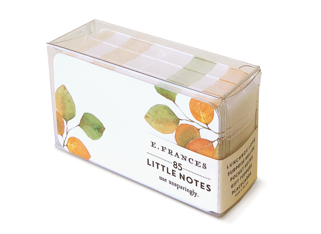 {E. Frances Paper} 85 Little Notes :: Fall Leaves