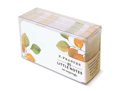 {E. Frances Paper} 85 Little Notes :: Fall Leaves