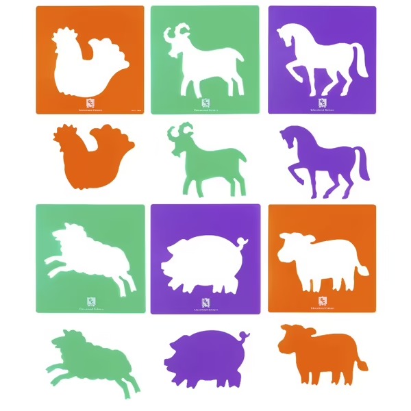 Edvantage - Stencil Sets - Farm Yard