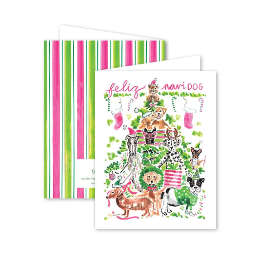{Dogwood Hill} Feliz Navidog Holiday Notecards :: Set of 8