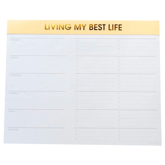 Chez Gagne Weekly Planner Pad