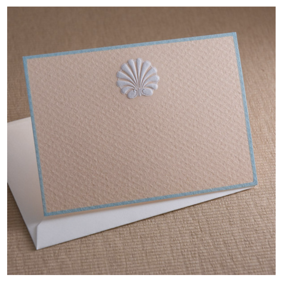 Gift Enclosure - Scallop Shell