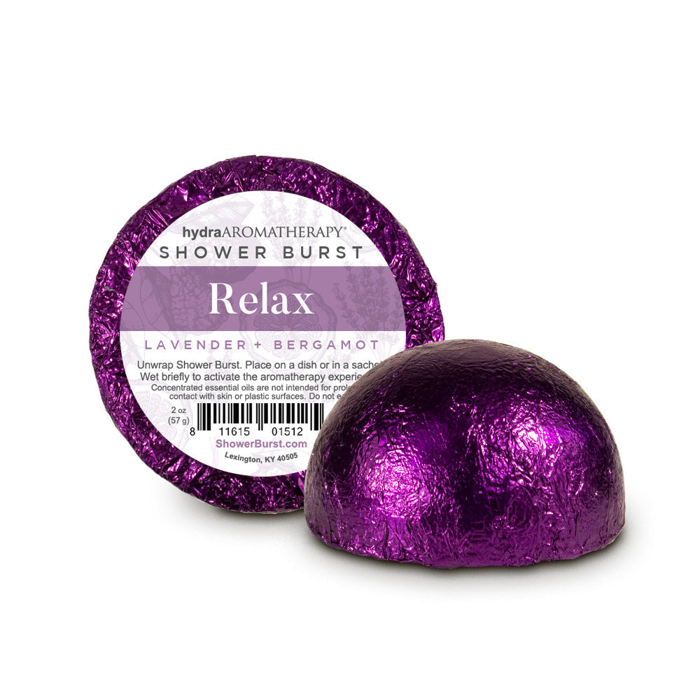 hydraAROMATHERAPY Shower Burst®, Relax, 12 ct