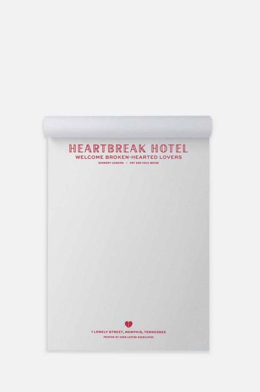 Heartbreak Hotel Notepad