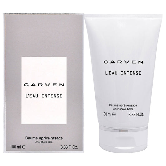 Leau Intense by Carven for Men 3.33 oz After Shave Balm