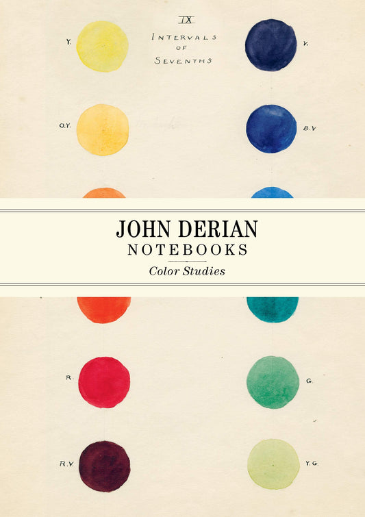 {John Derian} Notebooks :: Set of 3 :: Color Studies