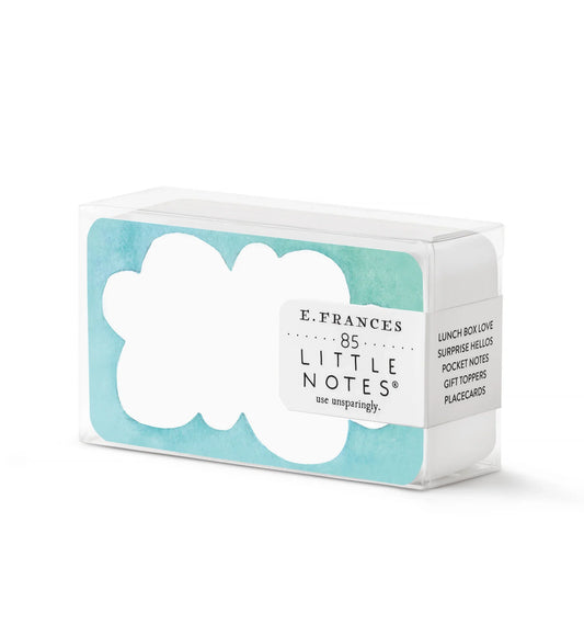 {E. Frances Paper} 85 Little Notes :: Cloud
