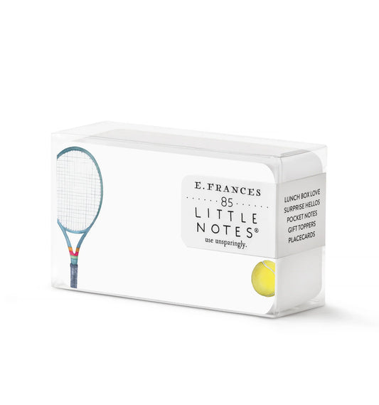 {E. Frances Paper} 85 Little Notes :: Tennis
