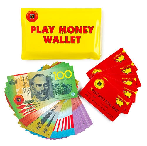 Edvantage - Play Money Wallet Set
