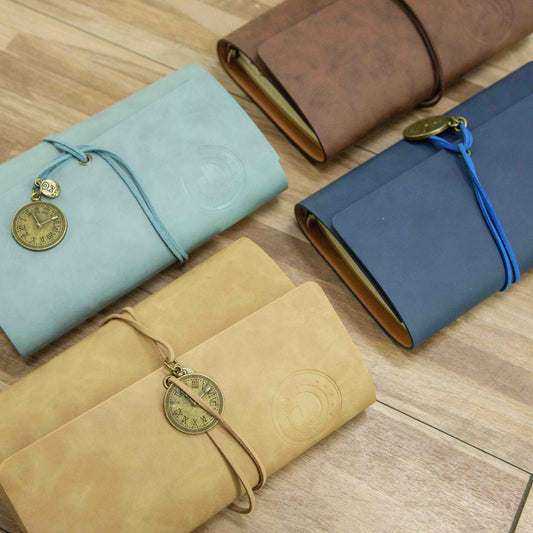 Phomemo Vintage PU Leather Loose-leaf Notebook