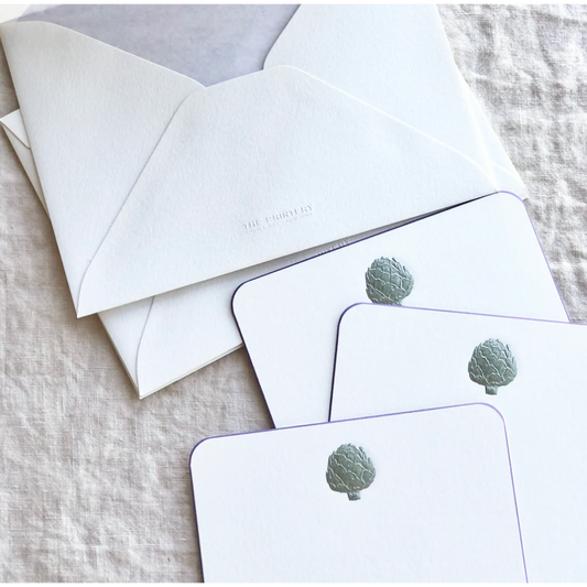 Note Cards - Artichoke