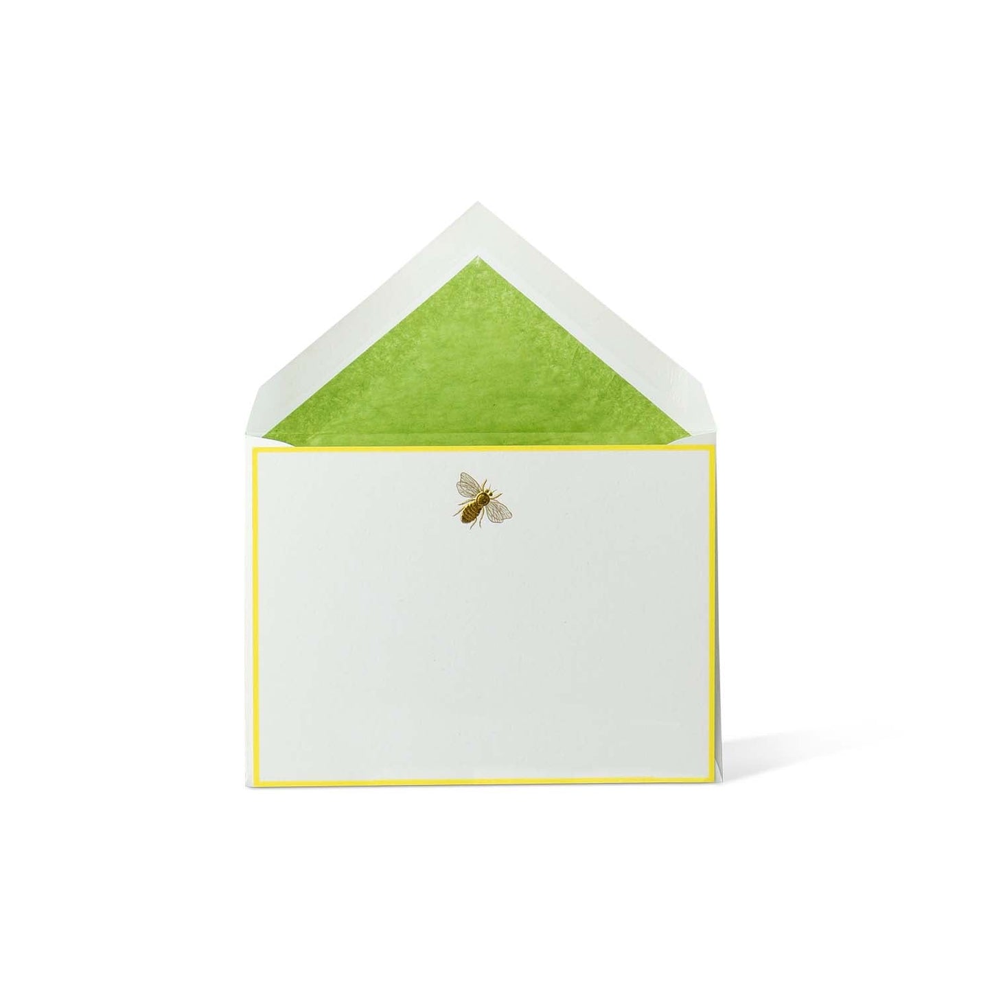 Note Cards - Engraved Bee