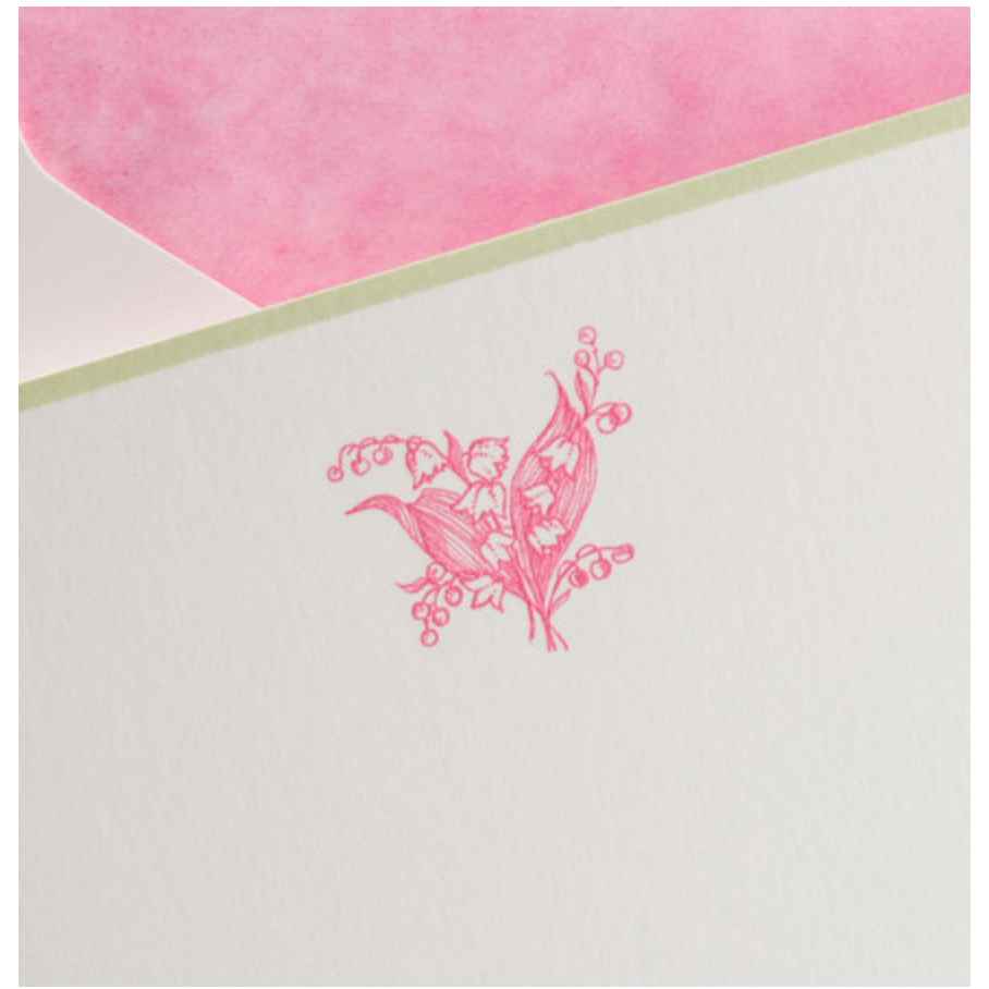 Note Cards - Lilly of The Valley