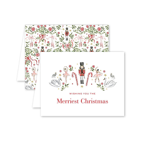 {Dogwood Hill} Nutcracker Garden Holiday Notecards :: Set of 8