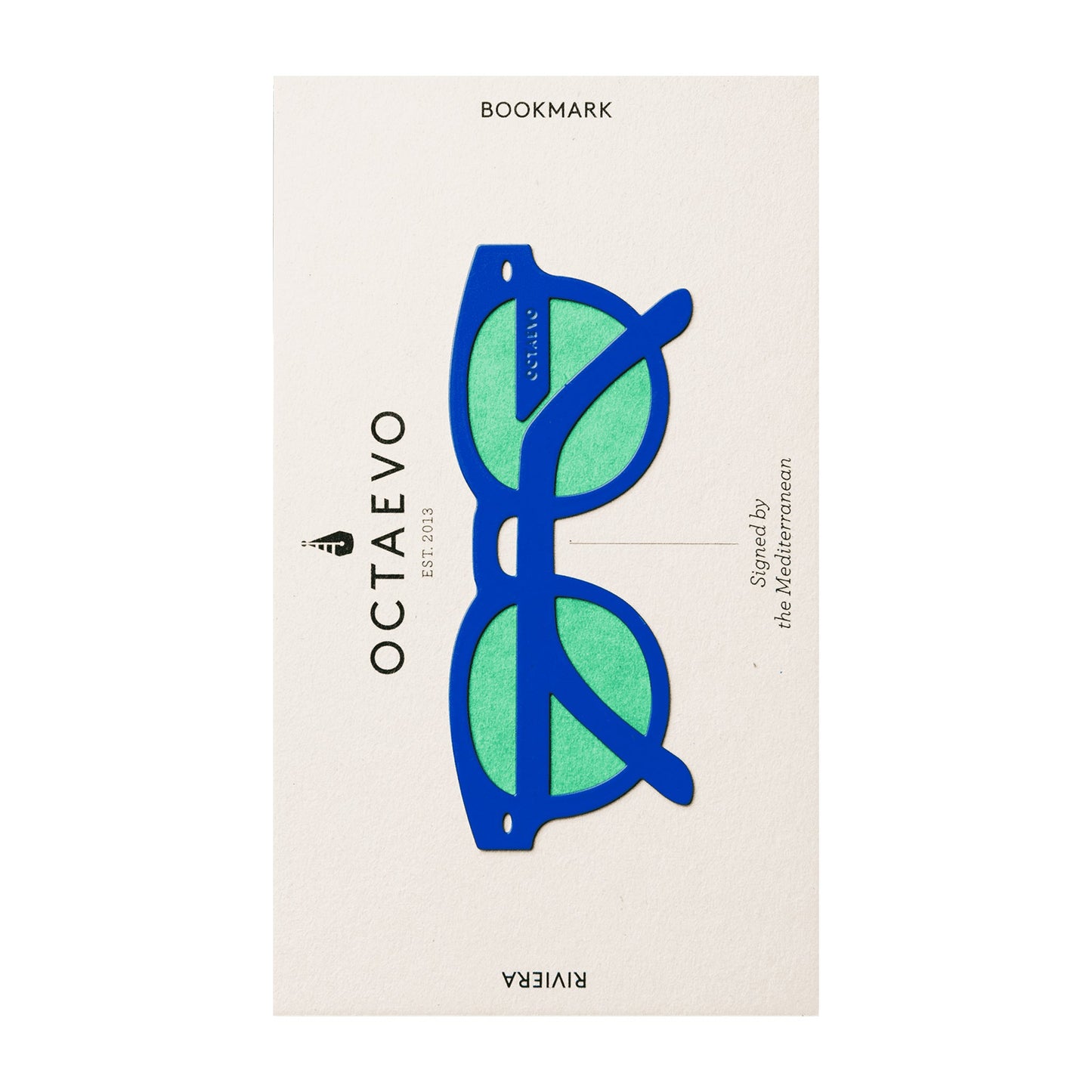 Octaevo Blue Riviera Bookmark
