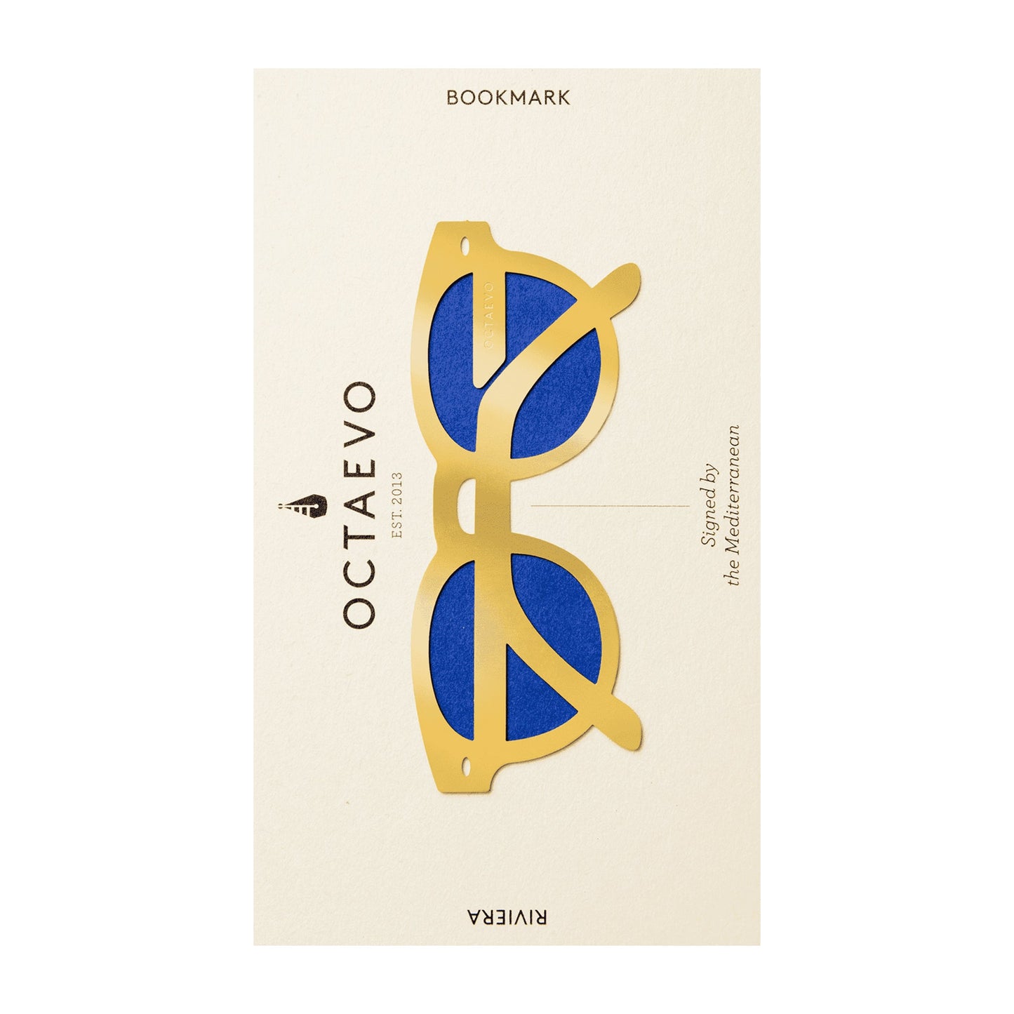 Octaevo Brass Riviera Bookmark