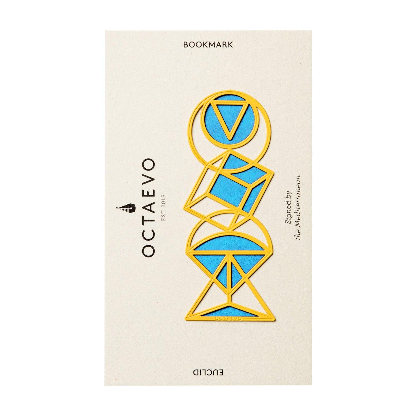 Octaevo Yellow Euclid Bookmark