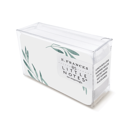 {E. Frances Paper} 85 Little Notes :: Olive Branches