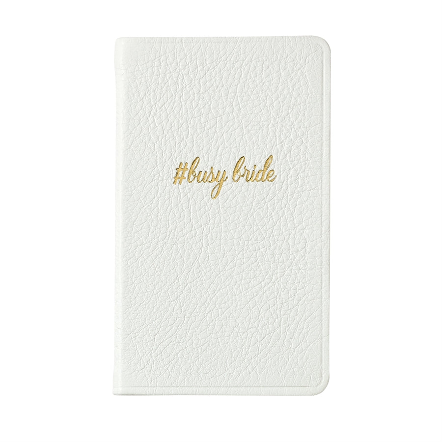 Busy Bride Leather Pocket Journal