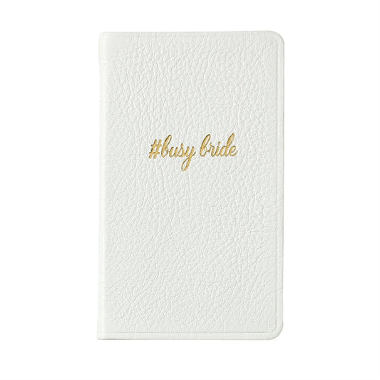 Busy Bride Leather Pocket Journal