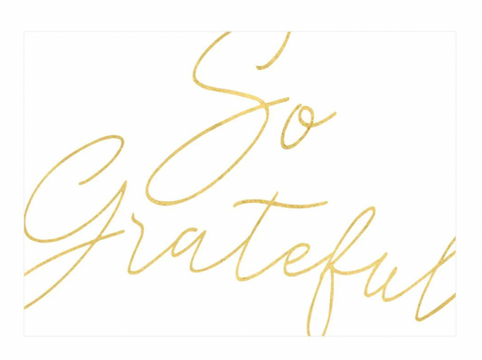 So Grateful Notecards