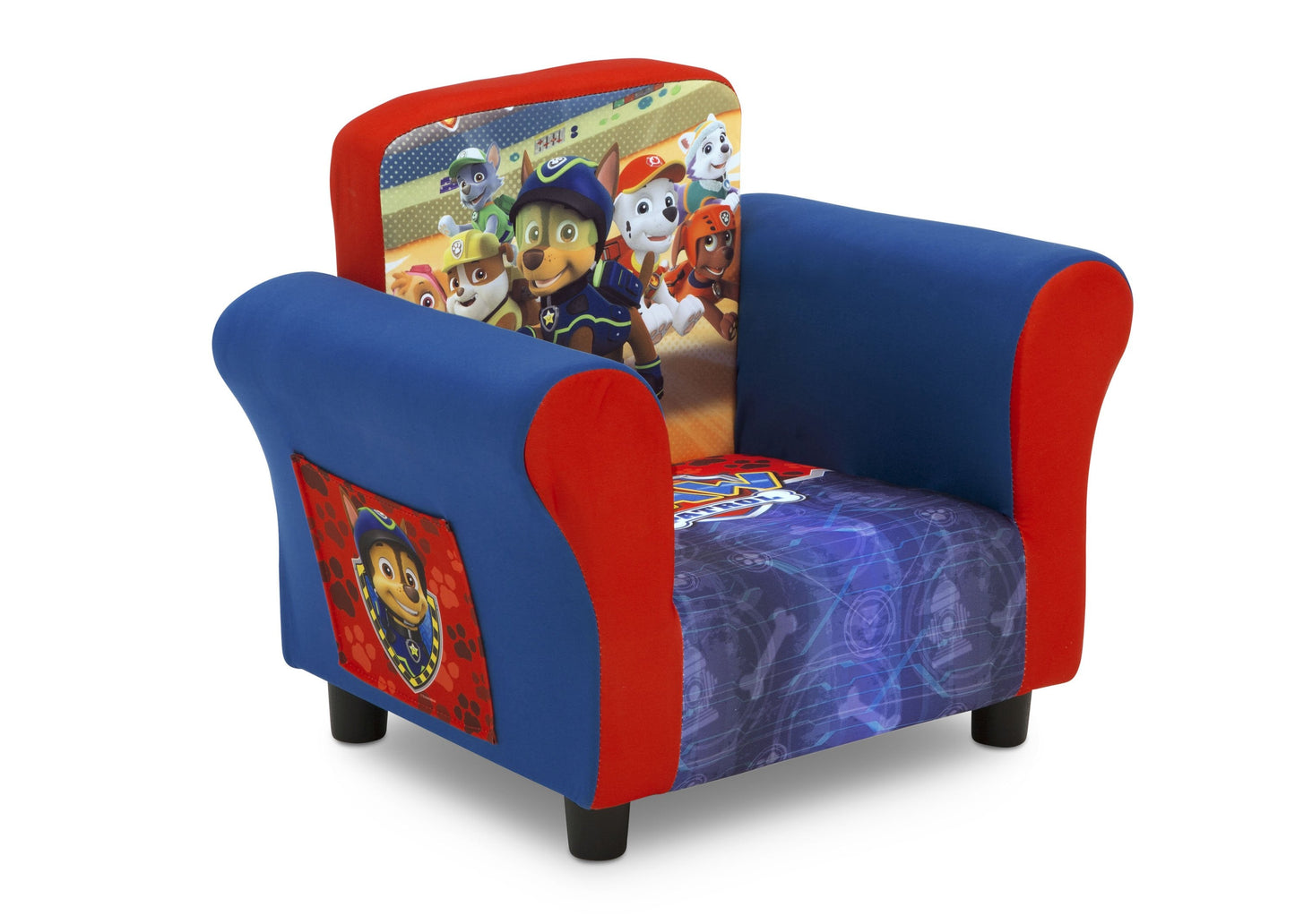 Delta Children PAW Patrol Upholstered Chair, Right view a1a