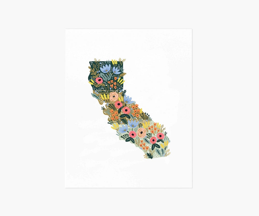 {Rifle Paper Co.} Art Print :: California Wildflower