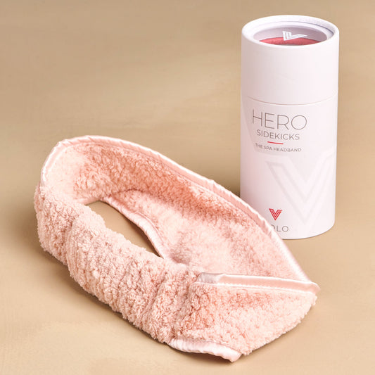 Spa Headband in Cloud Pink