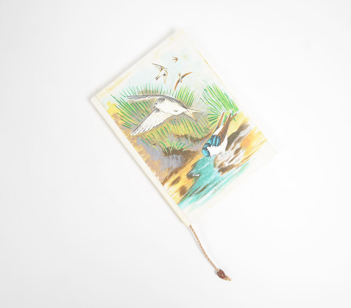 Hand Painted Paperboard Cover Diary