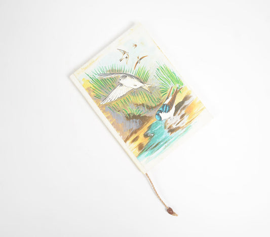 Hand Painted Paperboard Cover Diary