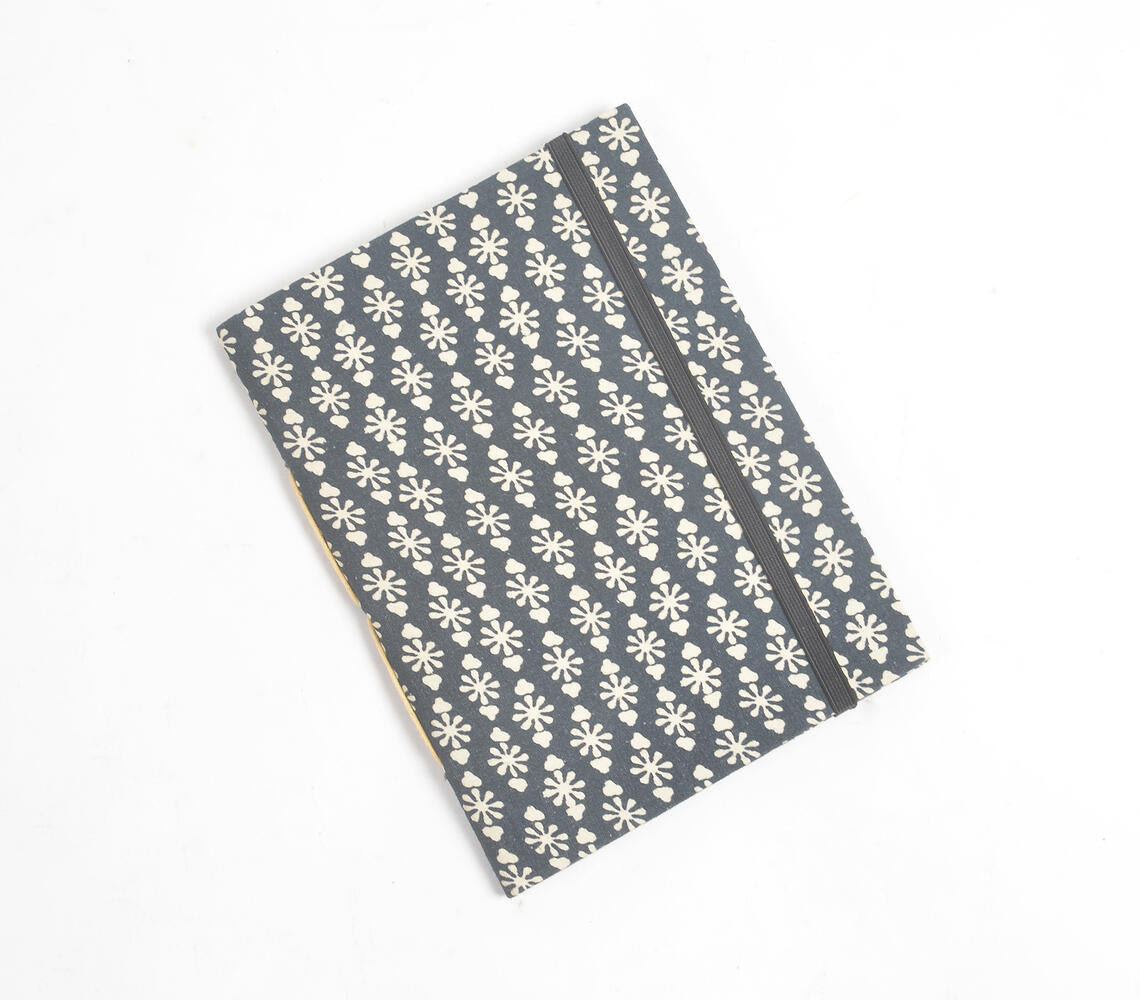 Ethnic Floral Printed Fabric Diary