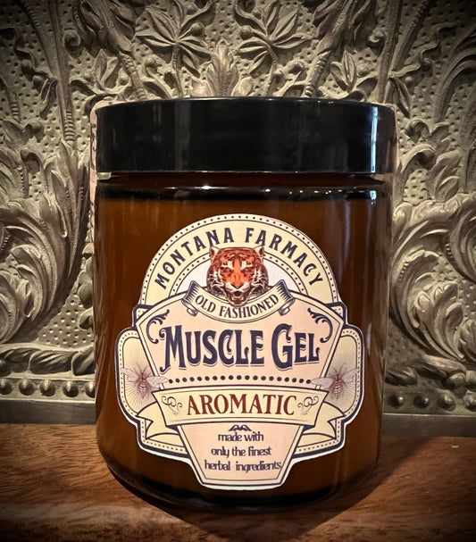 Muscle Gel Rub ~ Old Fashioned Aromatic